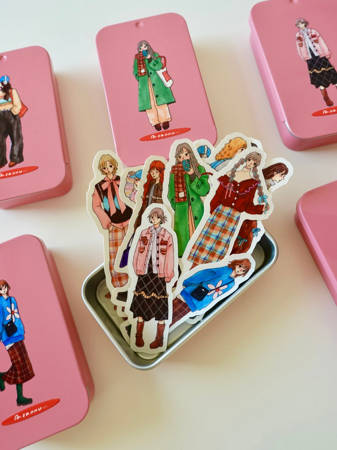 Girls Sticker set 02