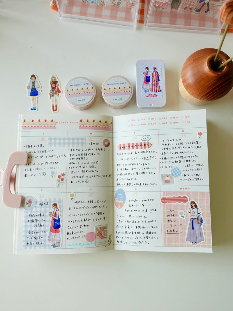Masking tape - Pink cake