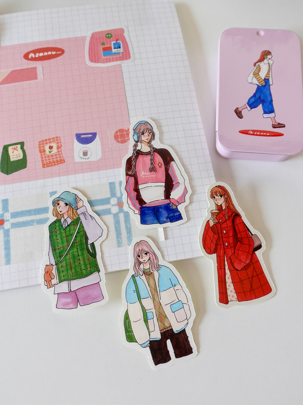 Girls Sticker set 03
