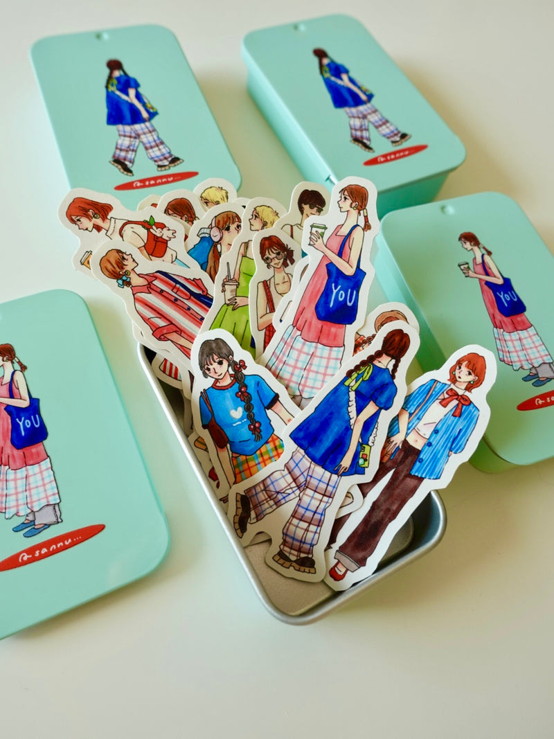 Girls Sticker set 01