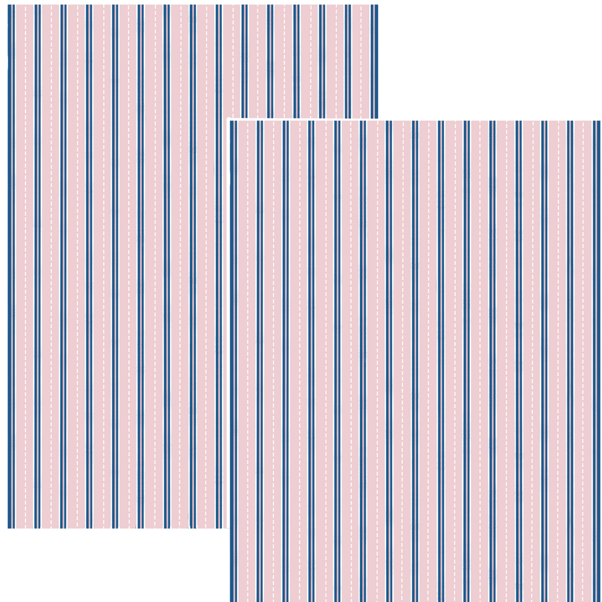 Design Paper - dusty pink stripes
