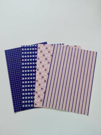 Design Paper - dusty pink Minsa pattern