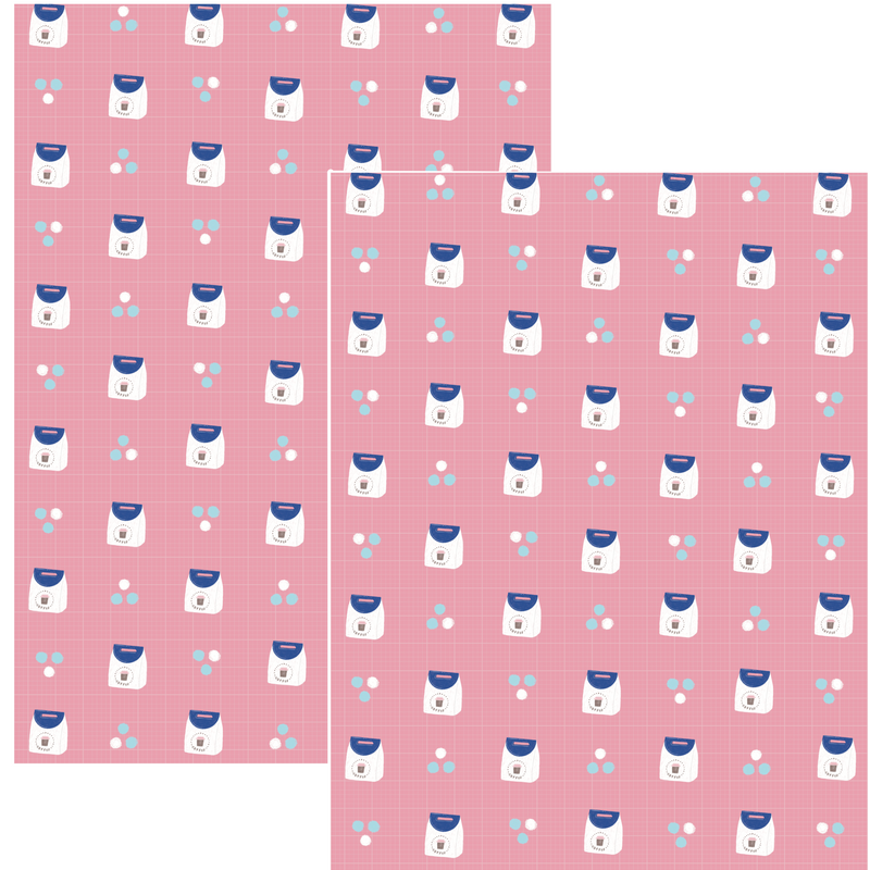 Design Paper - pink package