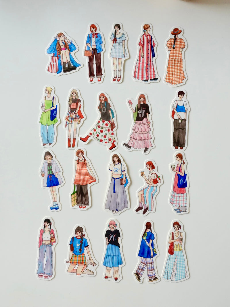 Girls Sticker set 01
