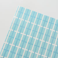 Design Paper - blue rectangle pattern