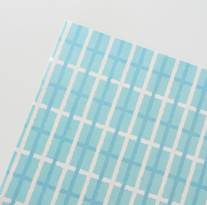 Design Paper - blue rectangle pattern