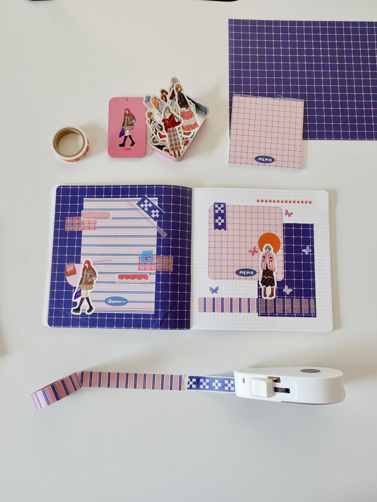 Masking tape - Minsa blue