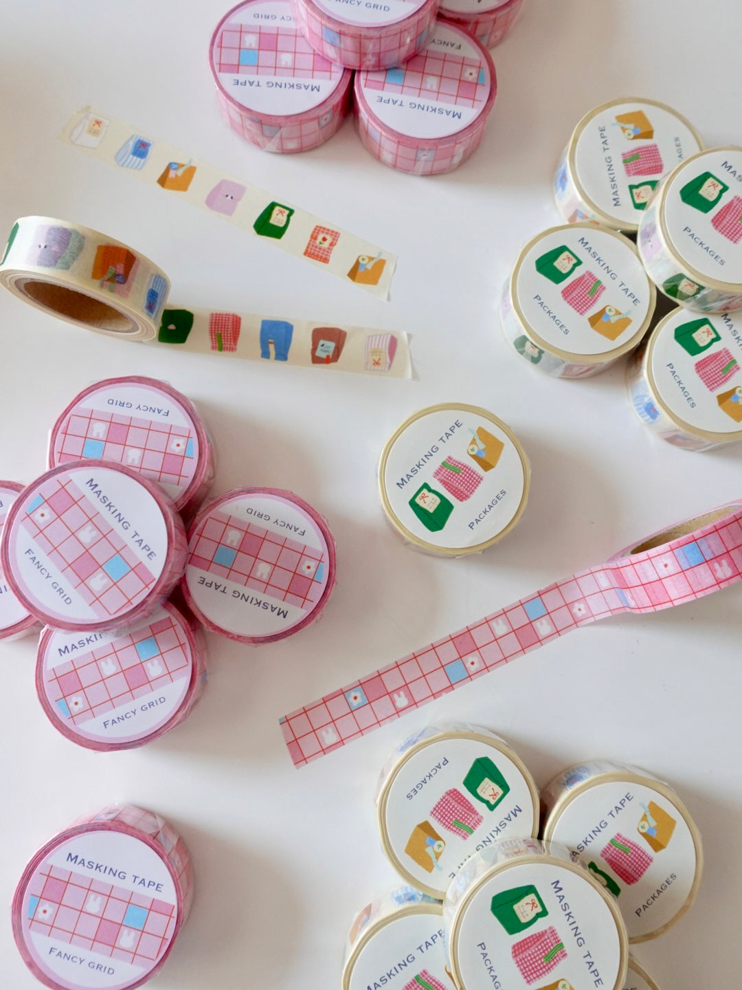 Masking tape - Fancy grid