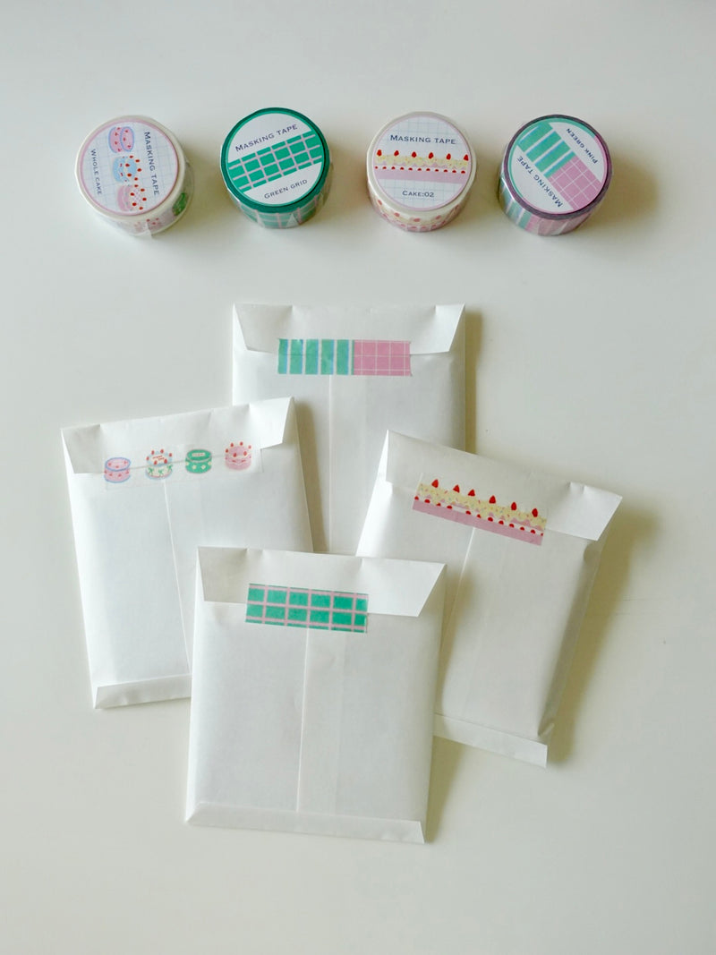Masking tape - Pink green