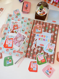 Design Paper - Christmas brown