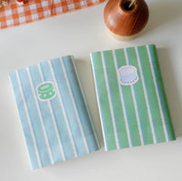 Design Paper - green stripes