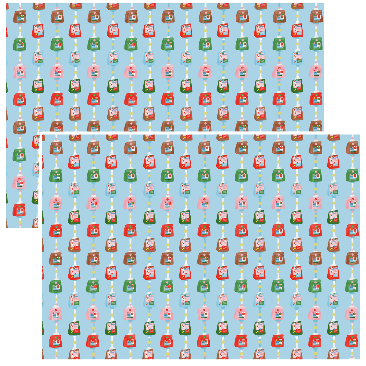 Design Paper - Christmas blue