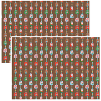 Design Paper - Christmas brown