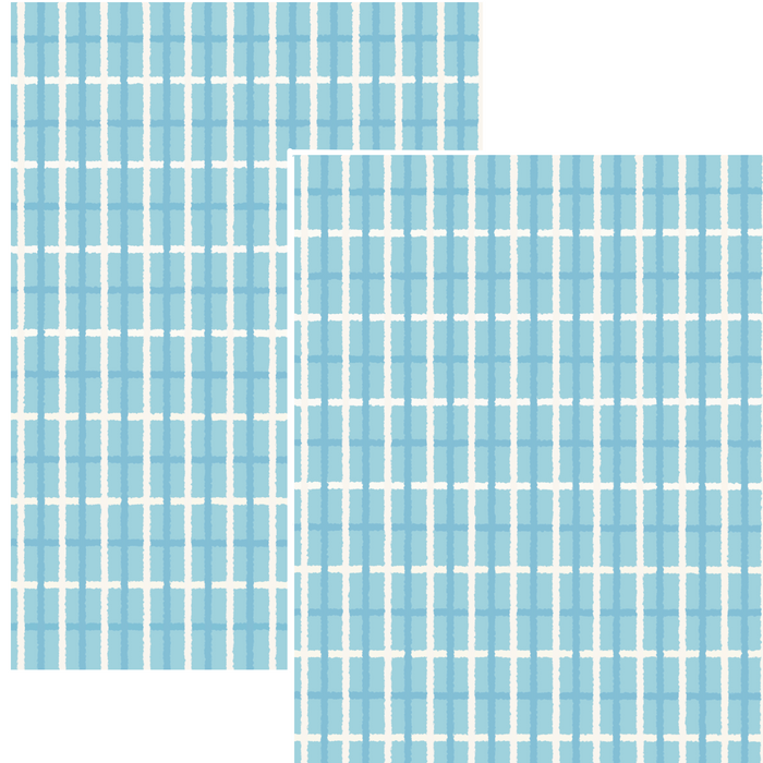 Design Paper - blue rectangle pattern