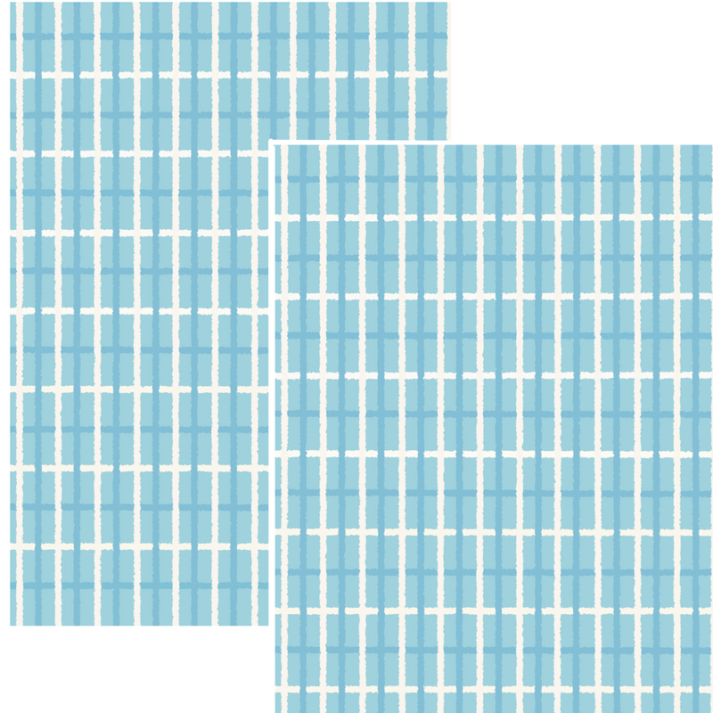 Design Paper - blue rectangle pattern