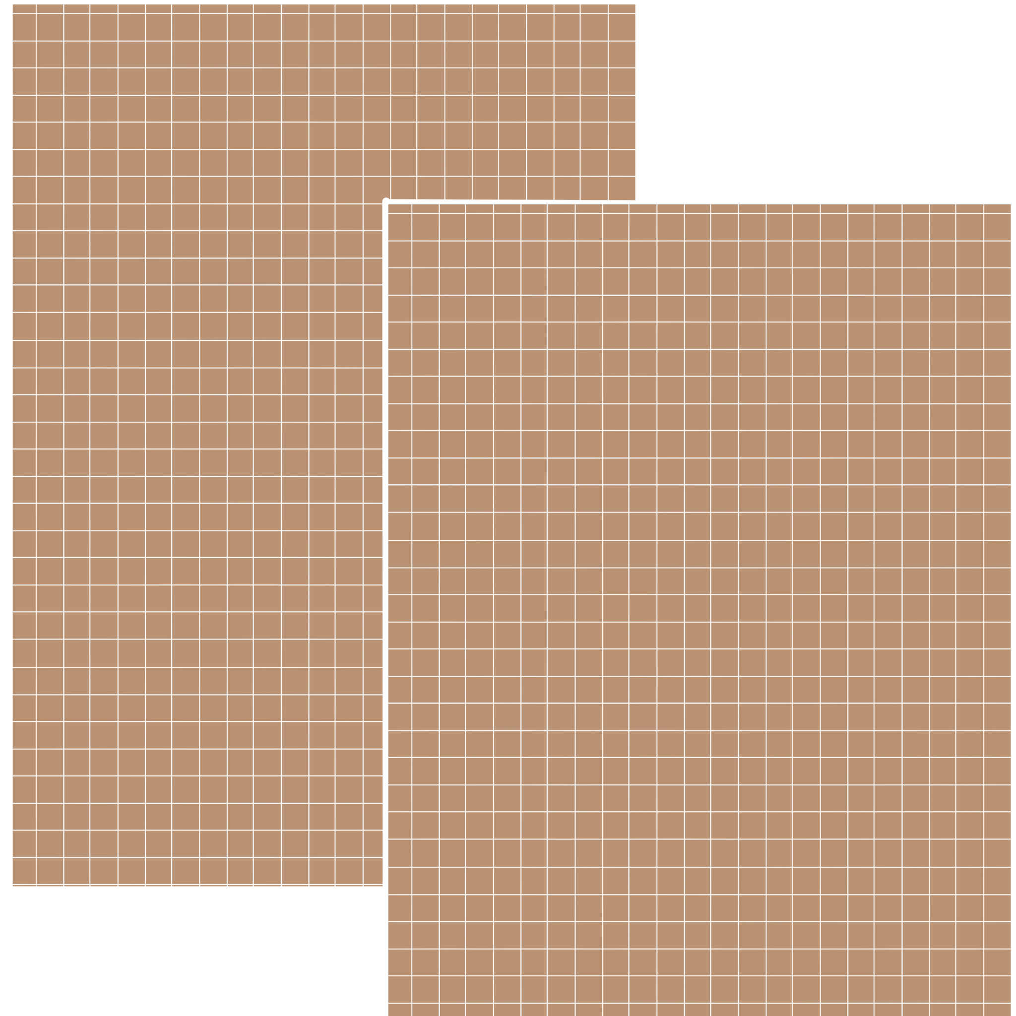 Design Paper - light brown grid – Asannu shop