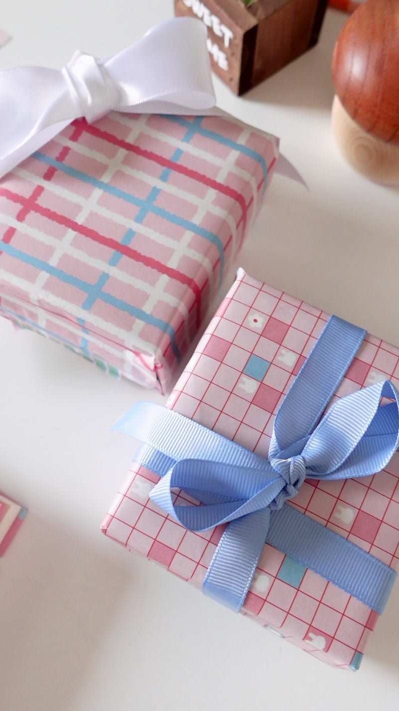 Design Paper - pink rectangle pattern