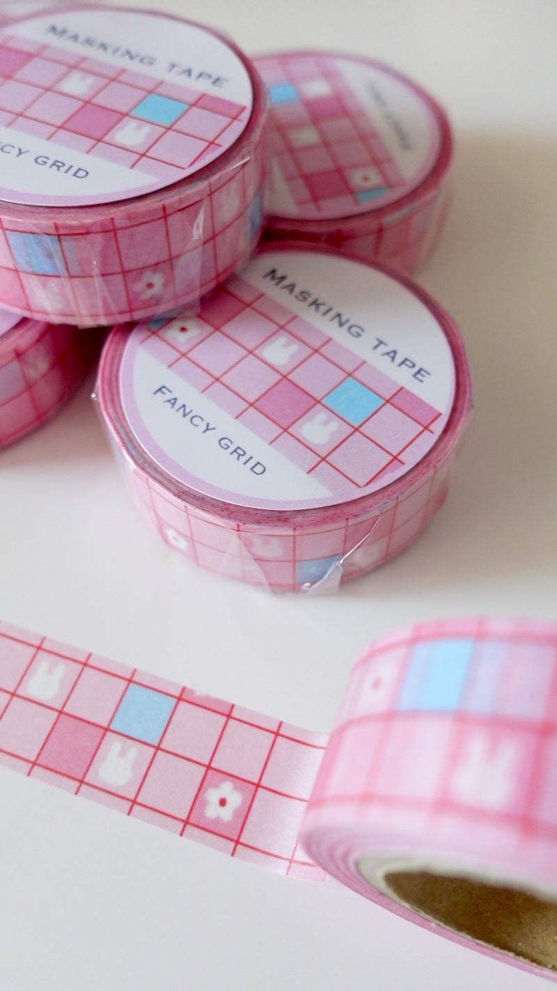 Masking tape - Fancy grid