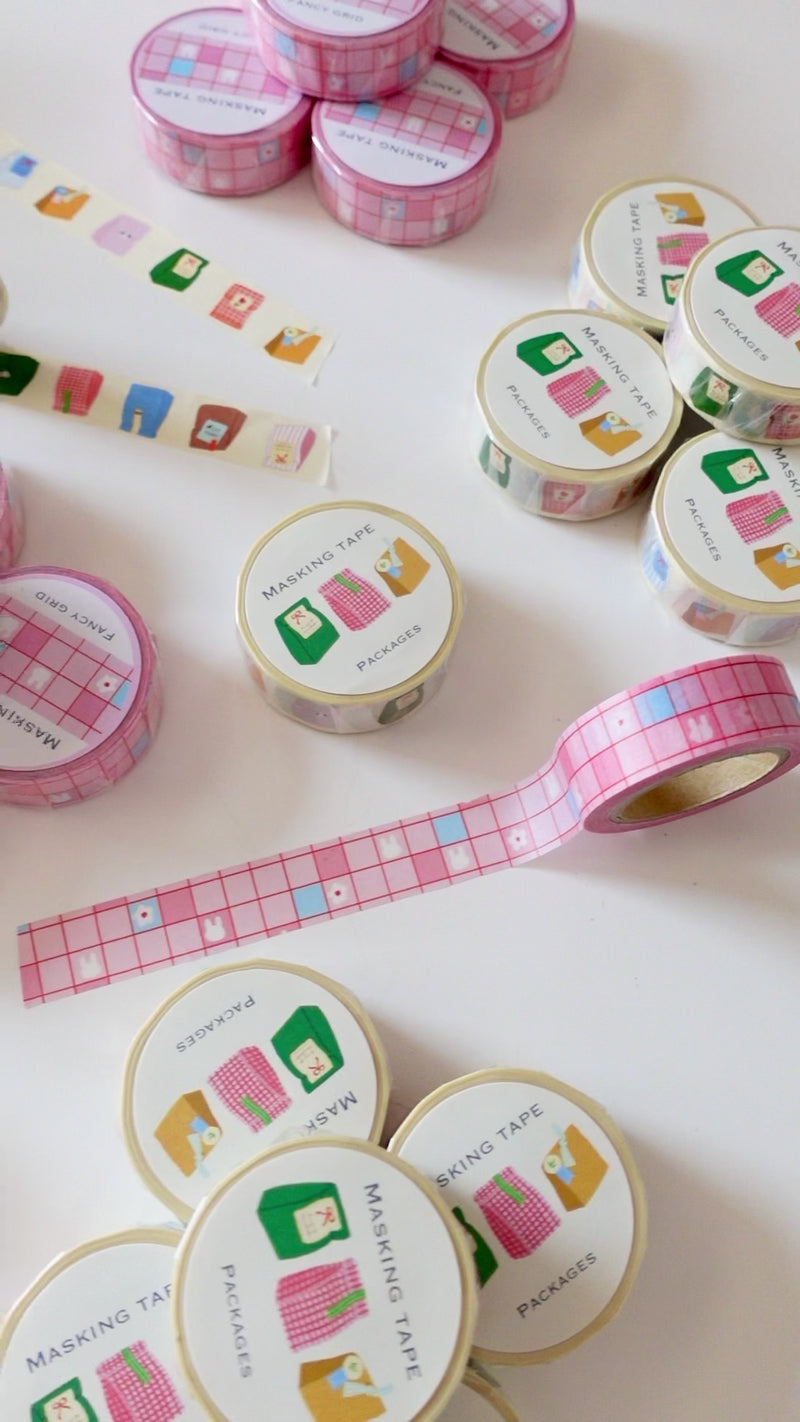 Masking tape - Fancy grid